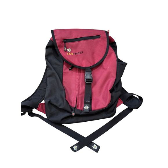 Sherpani Backpack, Red & Black, Lots of pockets - Picture 1 of 13
